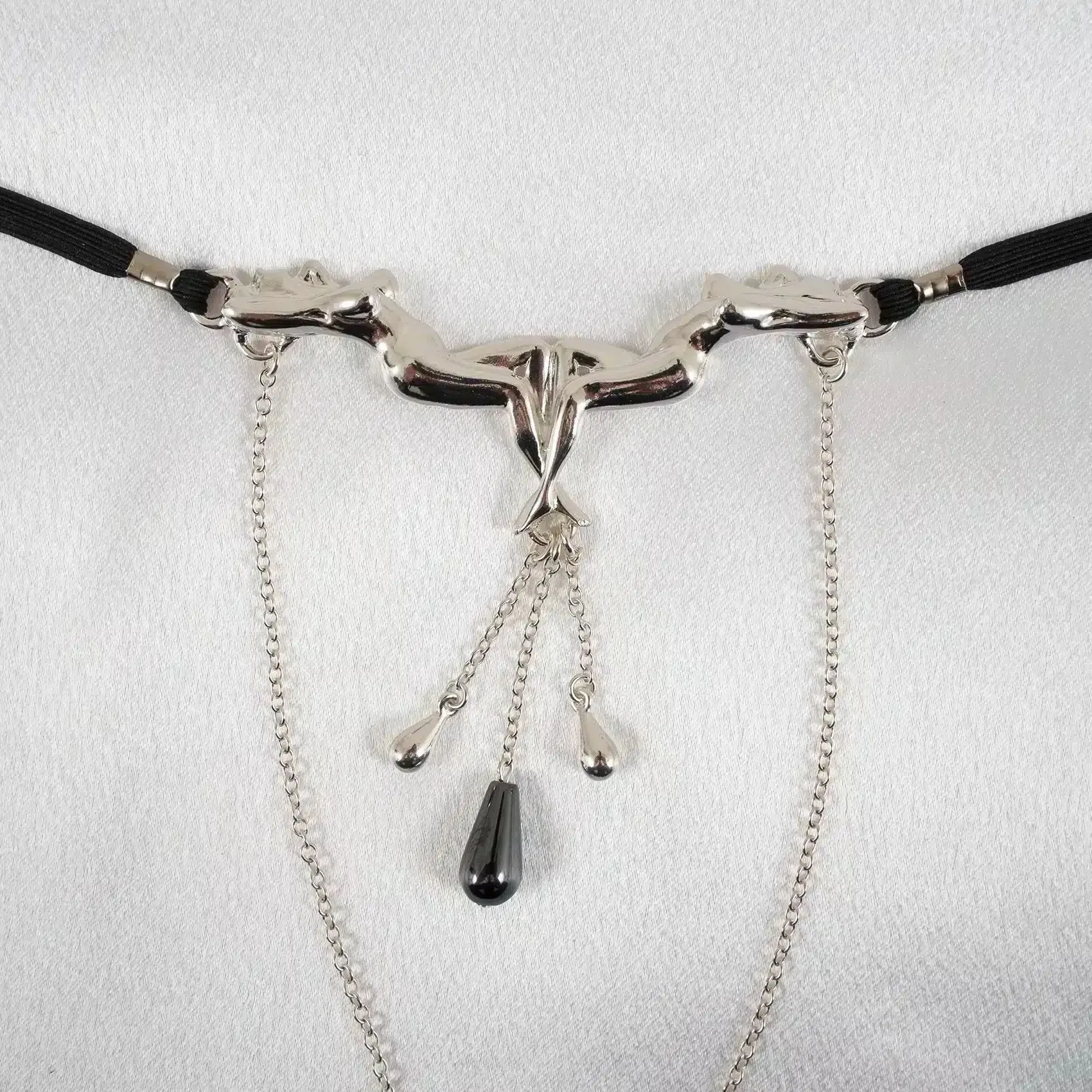 Sylvie Monthulé - G-String Naked Woman Duo | Silber Größe 56 – Bild 2