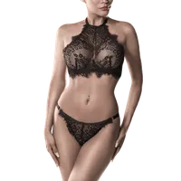 2tlg. Neckholder Set aus Spitze Schwarz 2tlg. Neckholder Set aus Spitze Schwarz