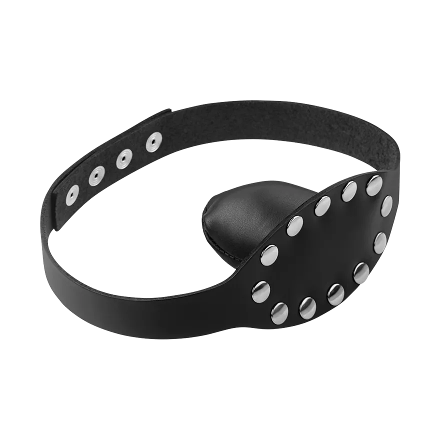 Lederknebel mit Kissen Lederknebel mit Kissen