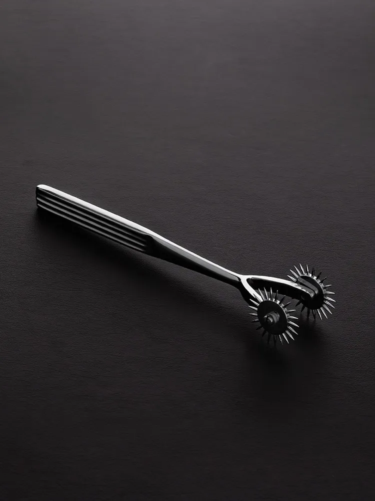 Triune Duo Pinwheel: Edelstahl-Nervenrad Triune Duo Pinwheel: Edelstahl-Nervenrad