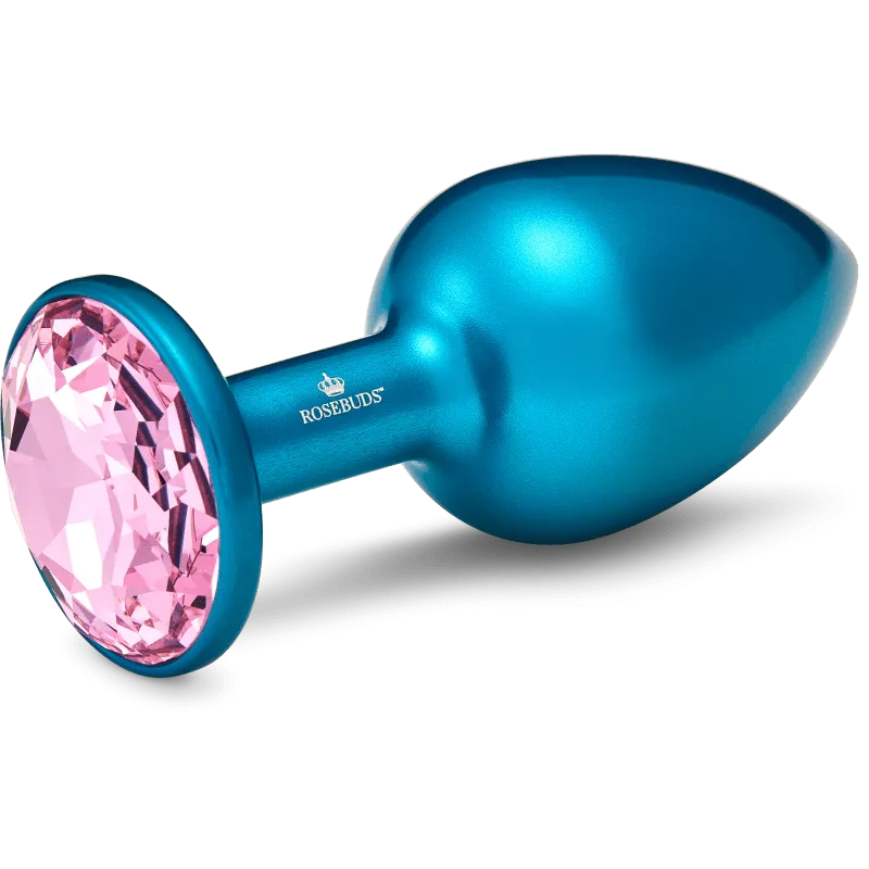 Rosebuds™ - Medium Alu Blue Crystal – Bild 2