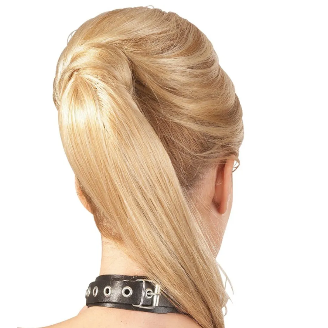 „Fessel-Set der O.“, Halsfessel plus Handfesseln – Bild 4