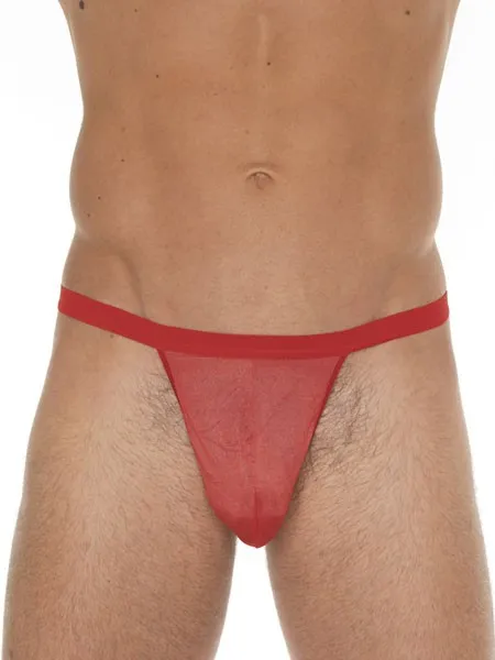 Collin: String, rot (One Size) Collin: String, rot (One Size)