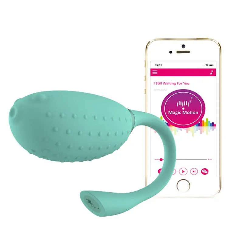 Magic Motion - Fugu Smart tragbarer Vibrator in Grün Magic Motion - Fugu Smart tragbarer Vibrator in Grün