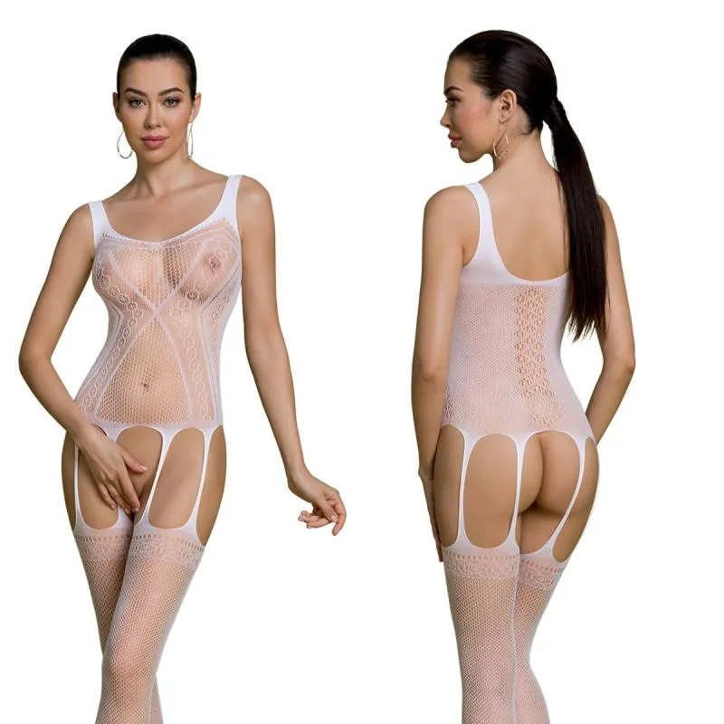 ECO Passion - BS007 Bodystocking - Weiss – Bild 5