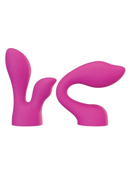 Palm Sensual Massager Heads: Vibratoraufsätze, pink Palm Sensual Massager Heads: Vibratoraufsätze, pink