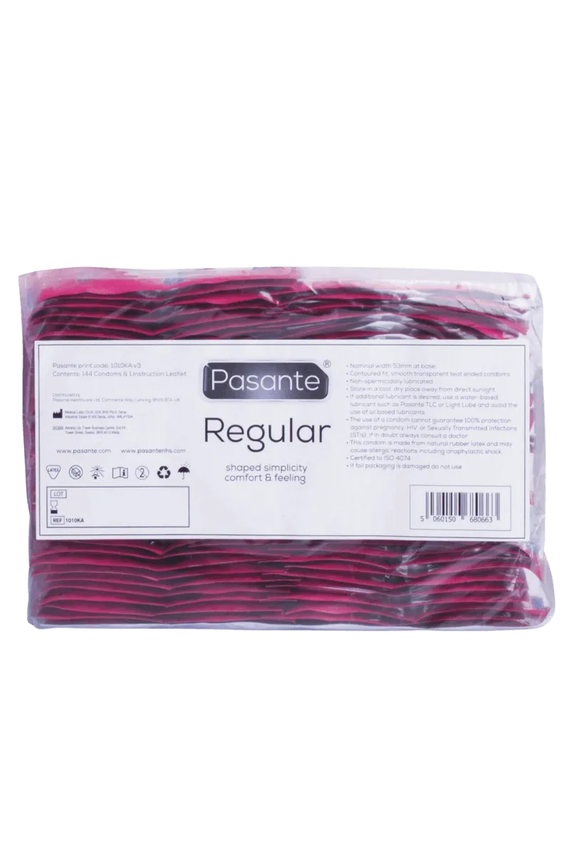 Pasante - Regular Kondome - 144 Sück Pasante - Regular Kondome - 144 Sück