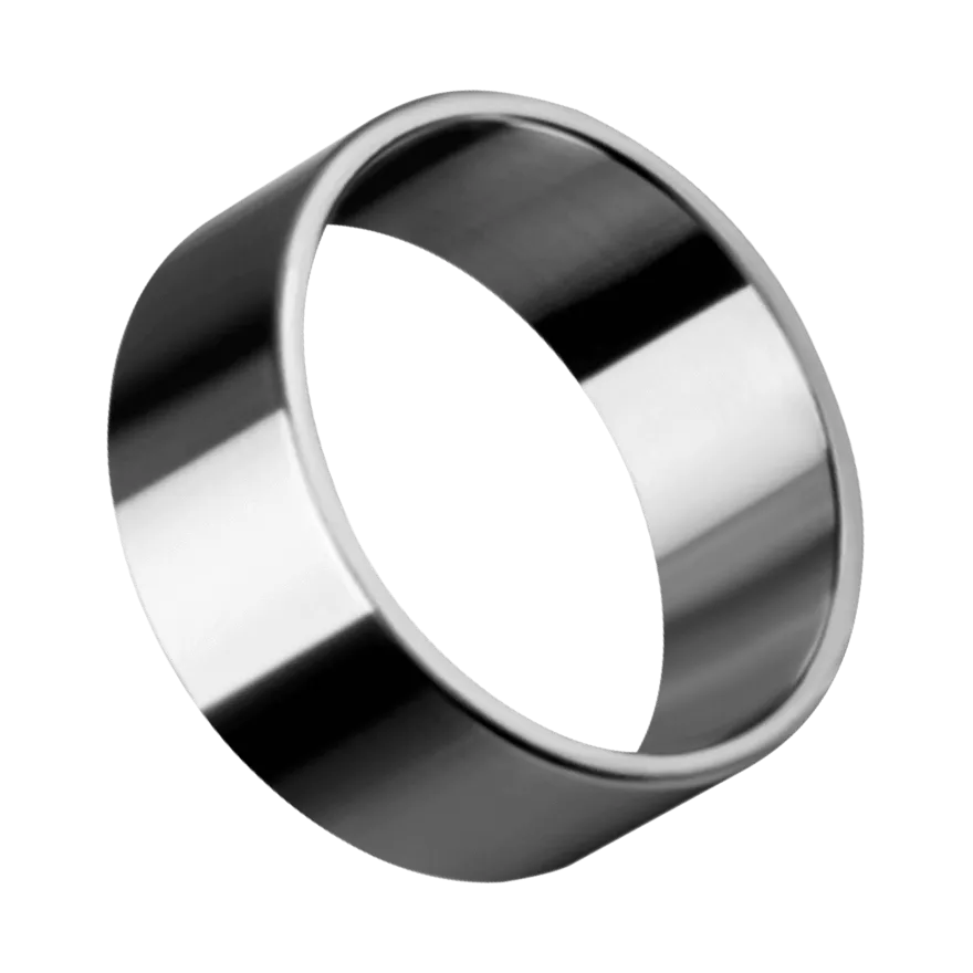 Sehr breiter Edelstahl-Penisring, 3,5 cm Sehr breiter Edelstahl-Penisring, 3,5 cm