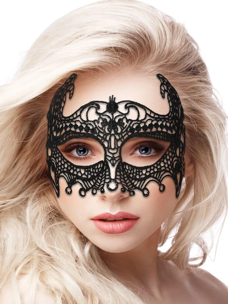 Ouch! Maske: Empress Black Lace, schwarz Ouch! Maske: Empress Black Lace, schwarz
