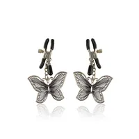 Fetish Fantasy Butterfly Nipple Clamps: Nippelklemmen, silber Fetish Fantasy Butterfly Nipple Clamps: Nippelklemmen, silber