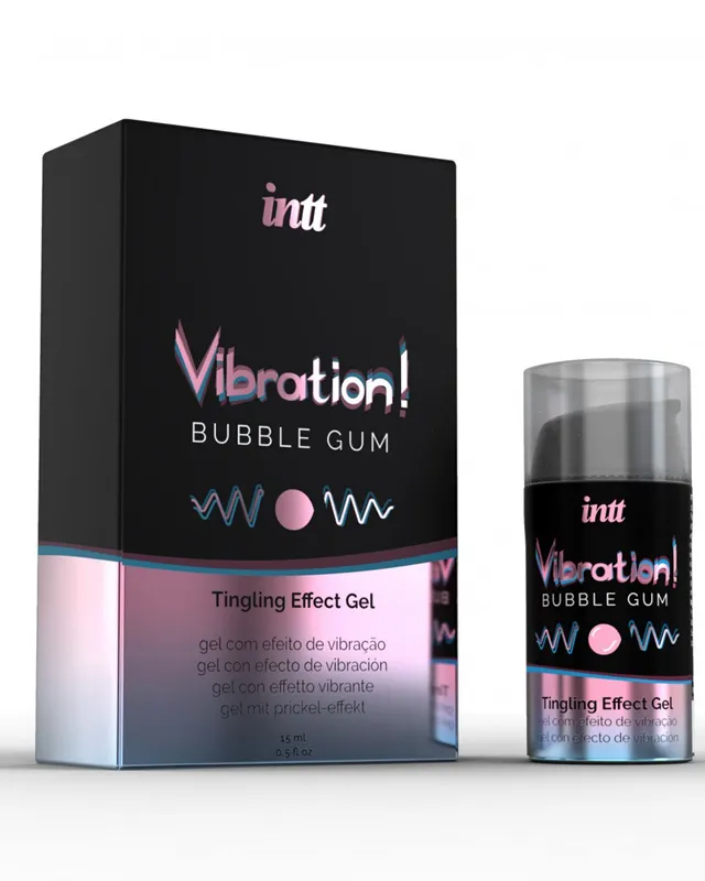 INTT - Vibrationen! Bubble Gum Tingling Gel INTT - Vibrationen! Bubble Gum Tingling Gel
