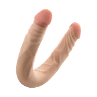 Dr. Skin - 14 Inch Posable Double Dong, 35,6 cm Dr. Skin - 14 Inch Posable Double Dong, 35,6 cm