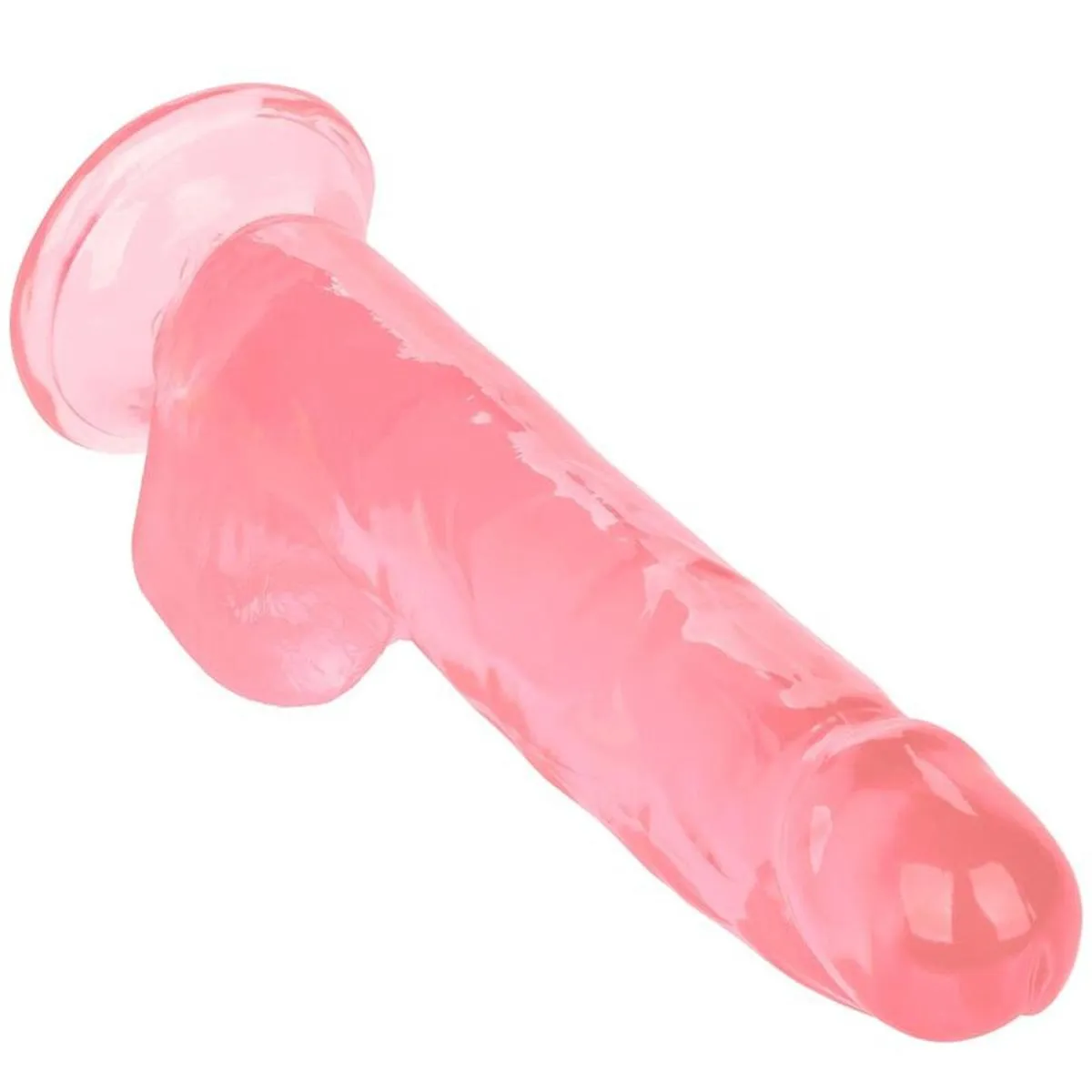 Realistischer Dildo "Queen Size" mit Hoden und Saugfuß – Bild 4