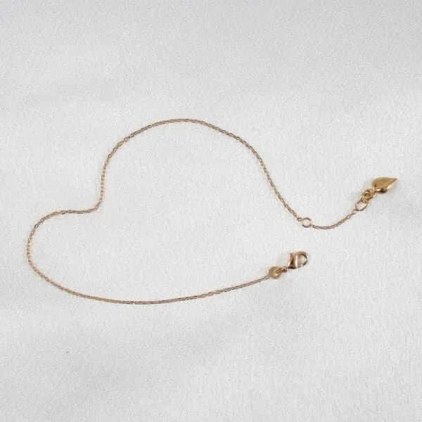 Sylvie Monthulé - Knöchelschmuck Golden Leaf – Bild 2