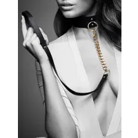 Bijoux Indiscrets Maze: Halsfessel mit Führleine, schwarz Bijoux Indiscrets Maze: Halsfessel mit Führleine, schwarz