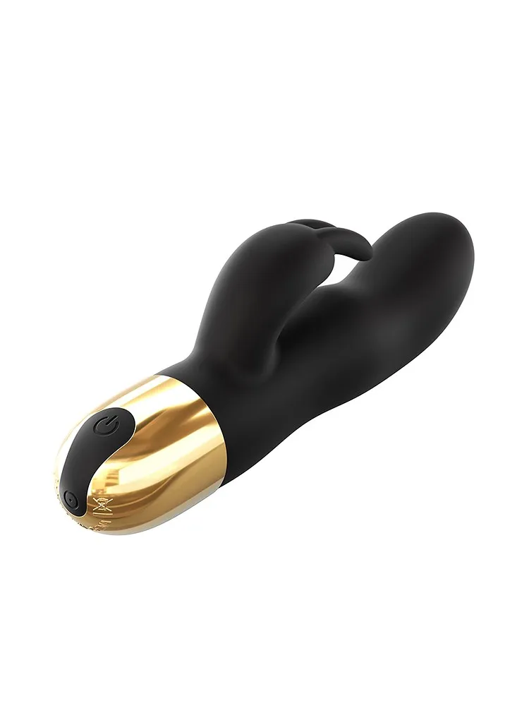 Dorcel Rabbit Expert G: Bunny-Vibrator, schwarz/gold Dorcel Rabbit Expert G: Bunny-Vibrator, schwarz/gold