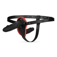 Easytoys Fetish - Doppeldildo Strap-On Set - Schwarz Easytoys Fetish - Doppeldildo Strap-On Set - Schwarz