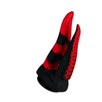 Verspielter Tentakel-Doppeldildo mit Saugfuß, 24,5 cm Verspielter Tentakel-Doppeldildo mit Saugfuß, 24,5 cm