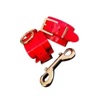 High Gloss Bondage Ankle Cuffs High Gloss Bondage Ankle Cuffs