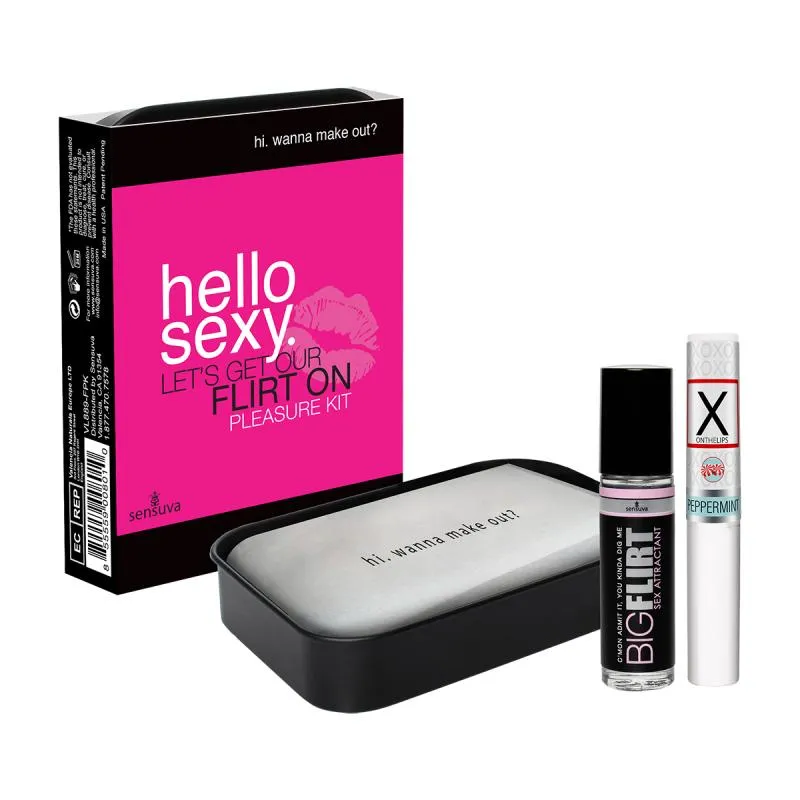 Sensuva – Hello Sexy Pleasure Kit – Arousal Set Sensuva – Hello Sexy Pleasure Kit – Arousal Set
