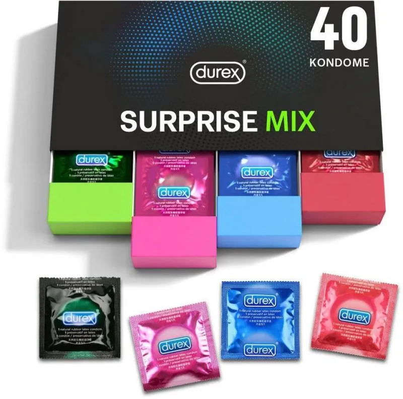 Durex »Surprise Me« Kondombox – 40 Stück Durex »Surprise Me« Kondombox – 40 Stück