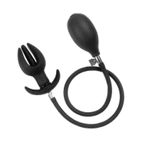 Latex Play - Inflatable Anal Tulip-Shaped Plug with Pump 11 cm Latex Play - Inflatable Anal Tulip-Shaped Plug with Pump 11 cm