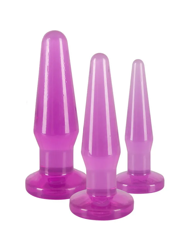 Anal Training Set: Analplug-Set, lila Anal Training Set: Analplug-Set, lila