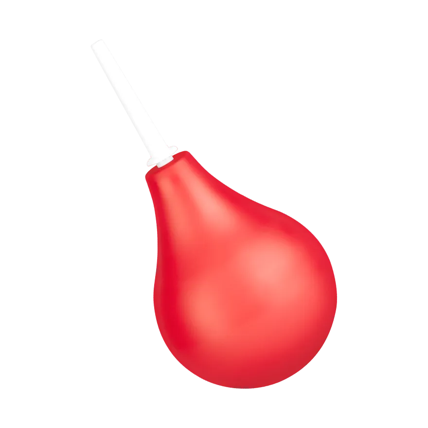 Intimdusche mit Pumpball Intimdusche mit Pumpball