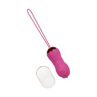 Stoßendes Vibro-Ei mit Zunge, 9 cm Stoßendes Vibro-Ei mit Zunge, 9 cm