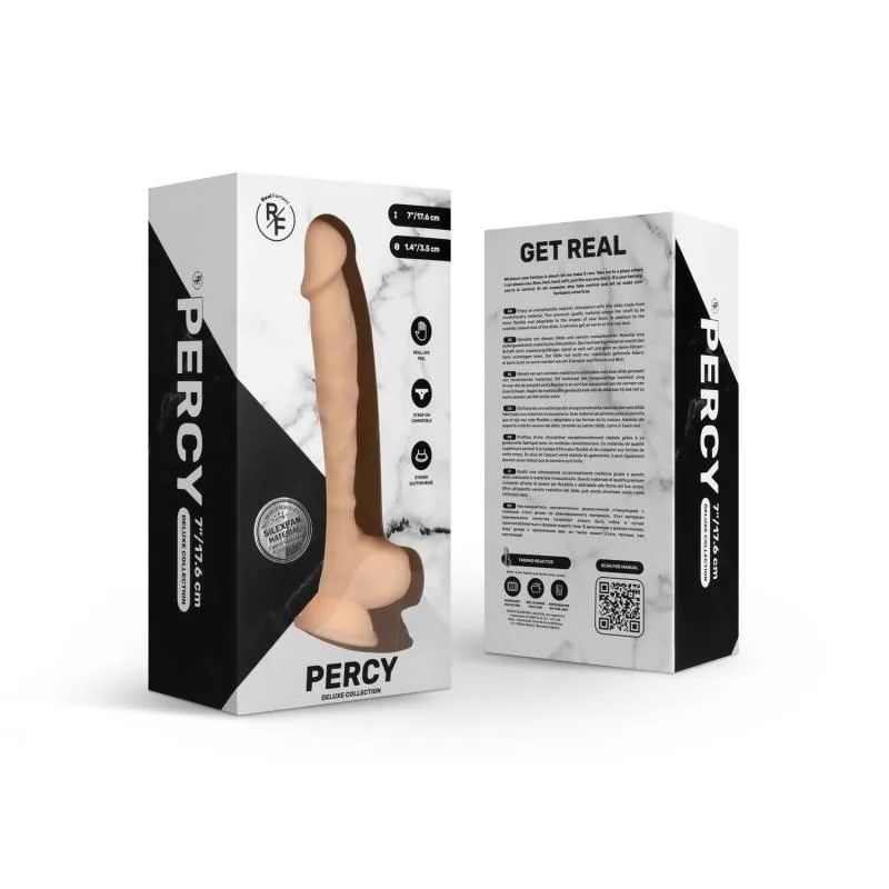 Real Fantasy Deluxe Kollektion - Percy Dildo - 17,5 cm – Bild 3