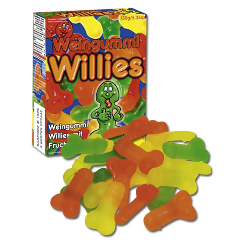 Jelly Willies Fruchtgummies in Penisform 150 g Jelly Willies Fruchtgummies in Penisform 150 g