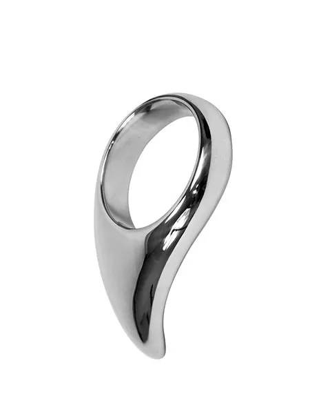 Teardrop: Edelstahl-Penisring (45mm) Teardrop: Edelstahl-Penisring (45mm)