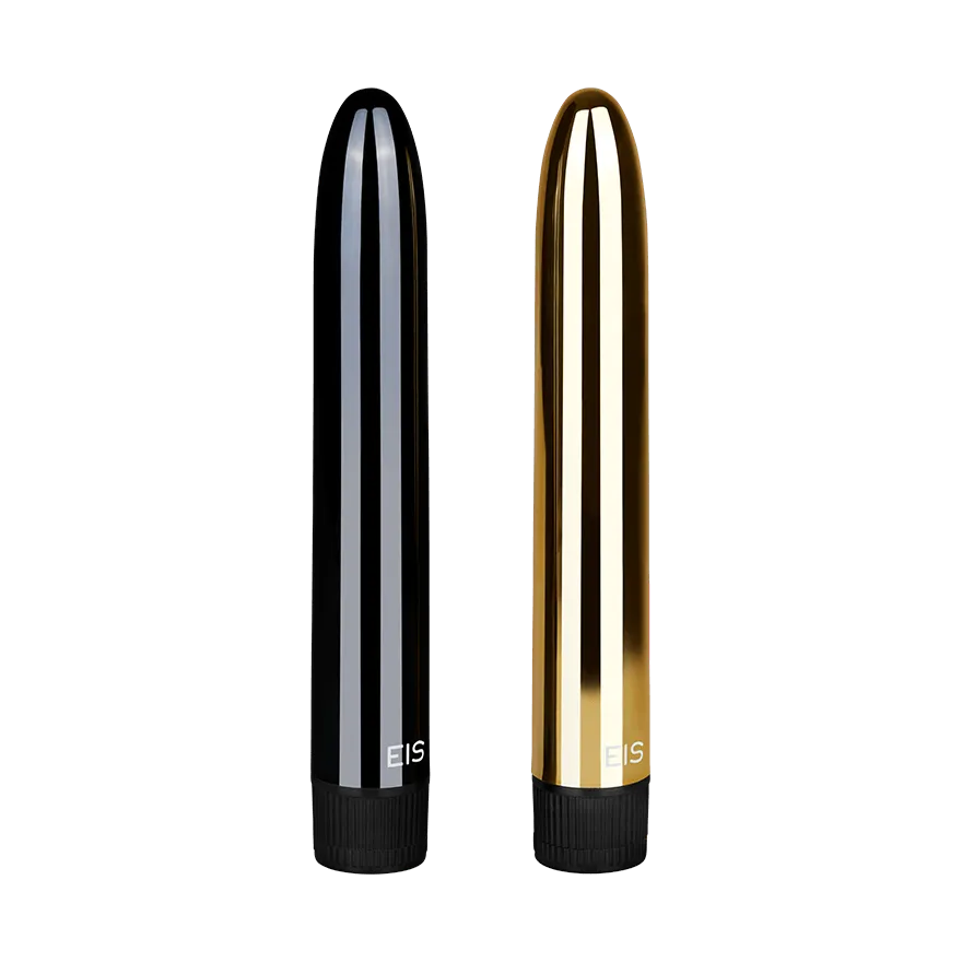 Vibratoren-Set im Metallic-Design, 2 Teile, 17,5 cm Vibratoren-Set im Metallic-Design, 2 Teile, 17,5 cm