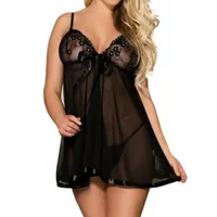 Babydoll mit Spitzencups und Schleife plus Tanga Babydoll mit Spitzencups und Schleife plus Tanga