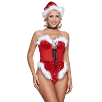 X-Mas Body mit Glitzer X-Mas Body mit Glitzer