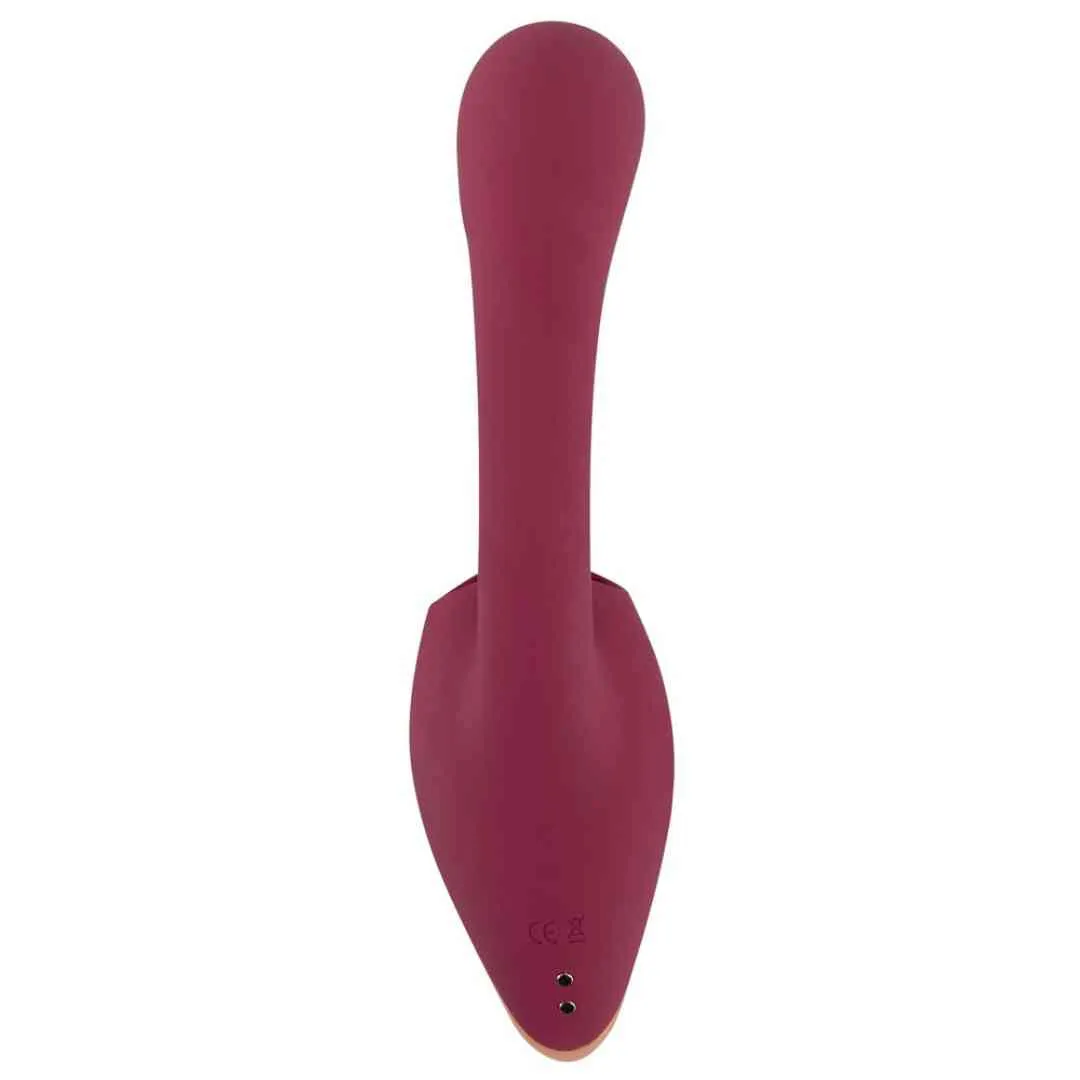 Vibrator mit Zungen-Stimulator – Bild 3