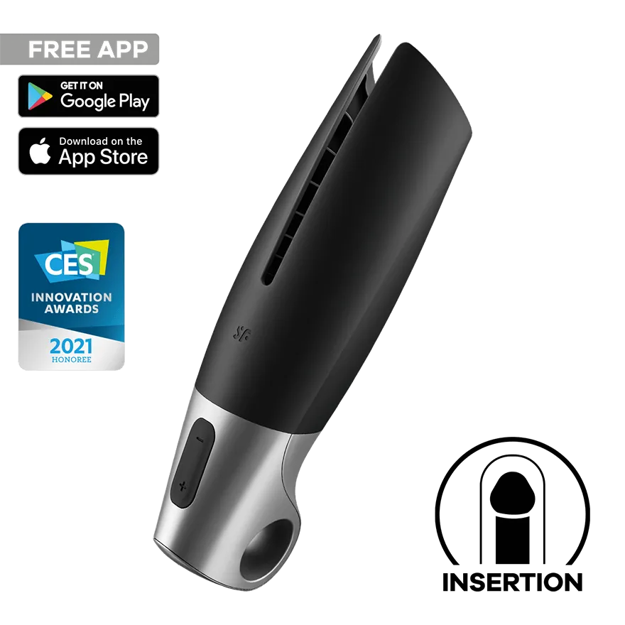 Satisfyer Power Masturbator Connect App, 23 cm Satisfyer Power Masturbator Connect App, 23 cm