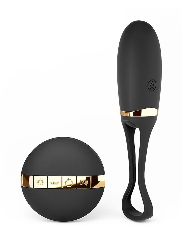 Dorcel Secret Delight: Vibro-Ei mit Fernbedienung, schwarz Dorcel Secret Delight: Vibro-Ei mit Fernbedienung, schwarz