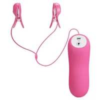 E-Stim Nippelklammer "Romantic Wave" mit Vibration E-Stim Nippelklammer "Romantic Wave" mit Vibration