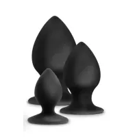 Anal Adventures Platinum - Anal Stout Plug Kit Anal Adventures Platinum - Anal Stout Plug Kit