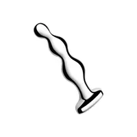 Stainless Steel Anal Beads, 12,9 cm Stainless Steel Anal Beads, 12,9 cm