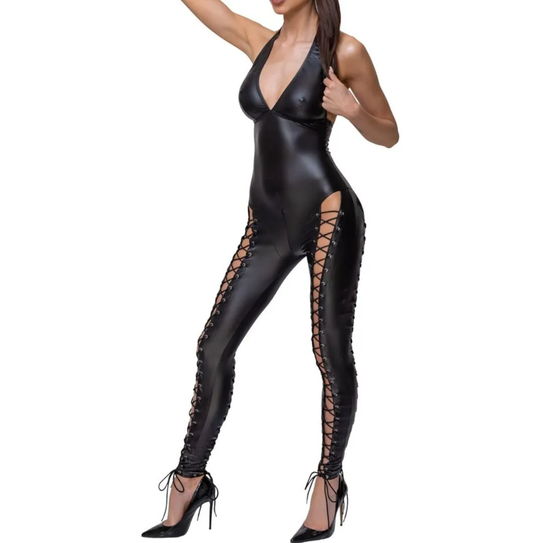 Overall im Mattlook mit 2-Wege-Reißverschluss im Schritt – Bild 5