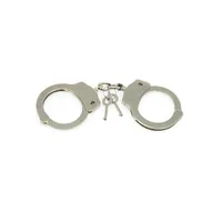 Edelstahl-Handschellen, silber Edelstahl-Handschellen, silber