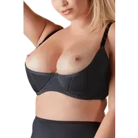 Ouvert-BH mit Push-Up Effekt Plus Size Ouvert-BH mit Push-Up Effekt Plus Size