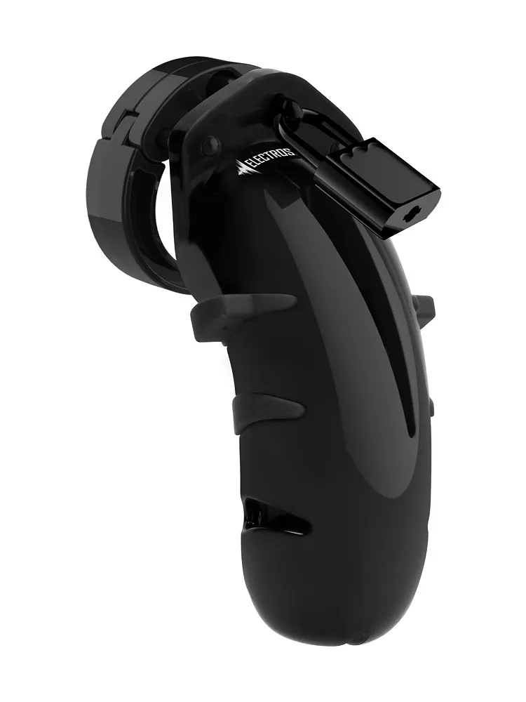 Electro Shock Cock Cage: Elektro-Keuschheitskäfig, schwarz Electro Shock Cock Cage: Elektro-Keuschheitskäfig, schwarz