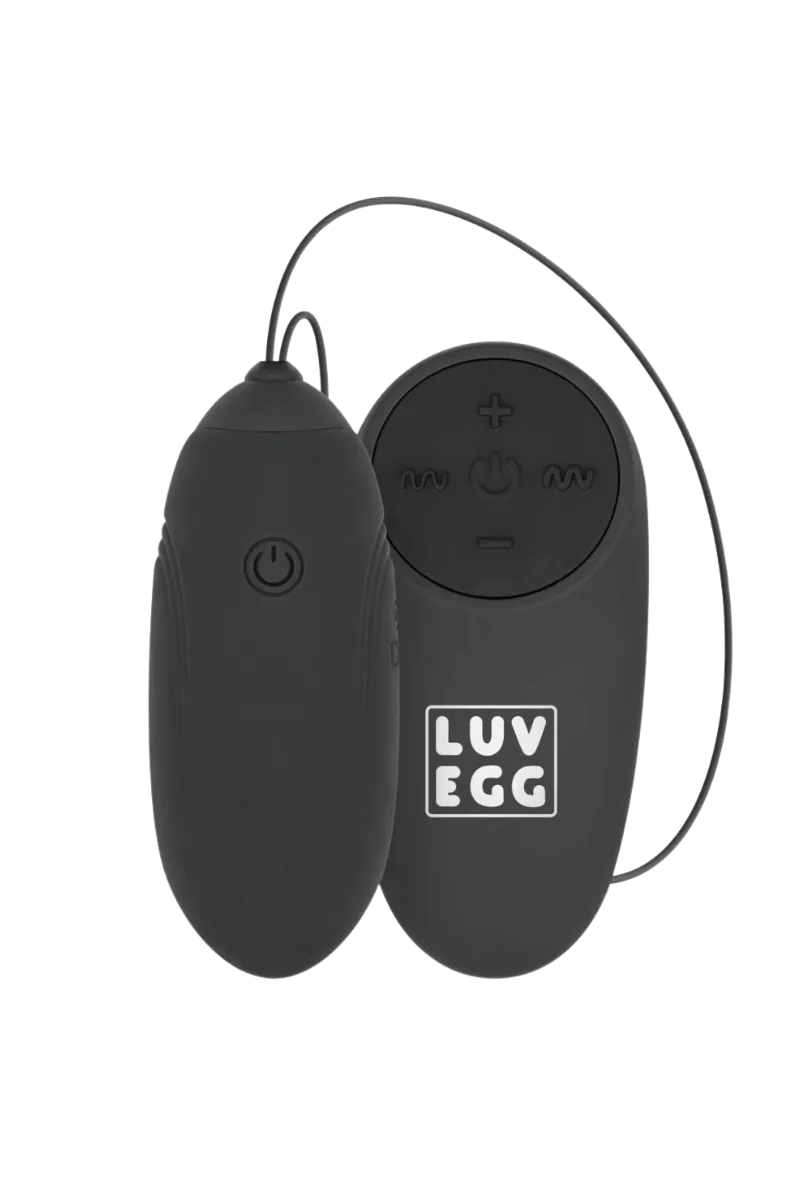 Vibroei mit Fernbedienung schwarz Vibroei mit Fernbedienung schwarz