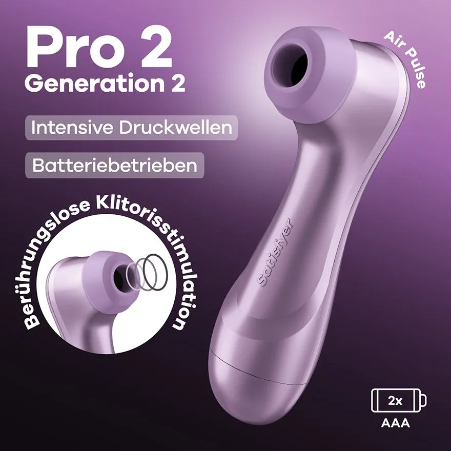 Satisfyer Pro 2 Generation 2 - Batteriebetrieben, 16,5 cm Satisfyer Pro 2 Generation 2 - Batteriebetrieben, 16,5 cm