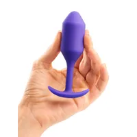 B-Vibe Snug Plug 2: Analplug, lila B-Vibe Snug Plug 2: Analplug, lila