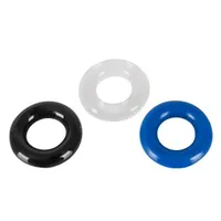 3-teiliges Penisring-Set, in Kombination tragbar 3-teiliges Penisring-Set, in Kombination tragbar