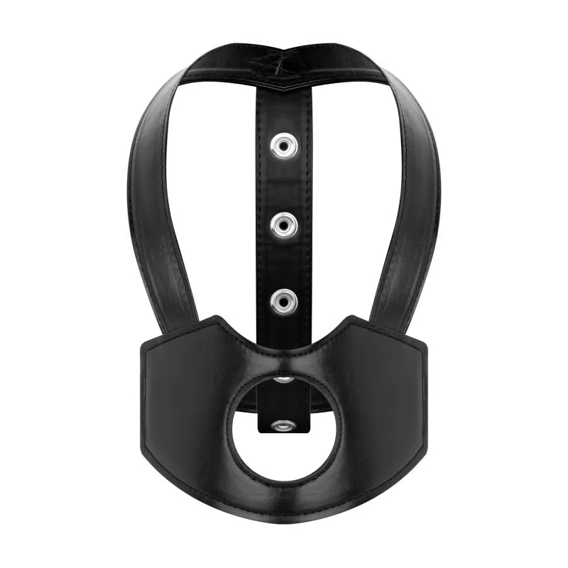Bedroom Fantasies - Kopfgeschirr Strap-On - Schwarz Bedroom Fantasies - Kopfgeschirr Strap-On - Schwarz